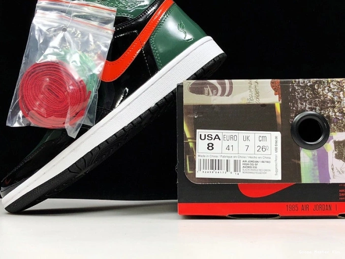 Orange-Fir 1 AV3905-038 OG Air Team Black Jordan SoleFly x Retro High 0825
